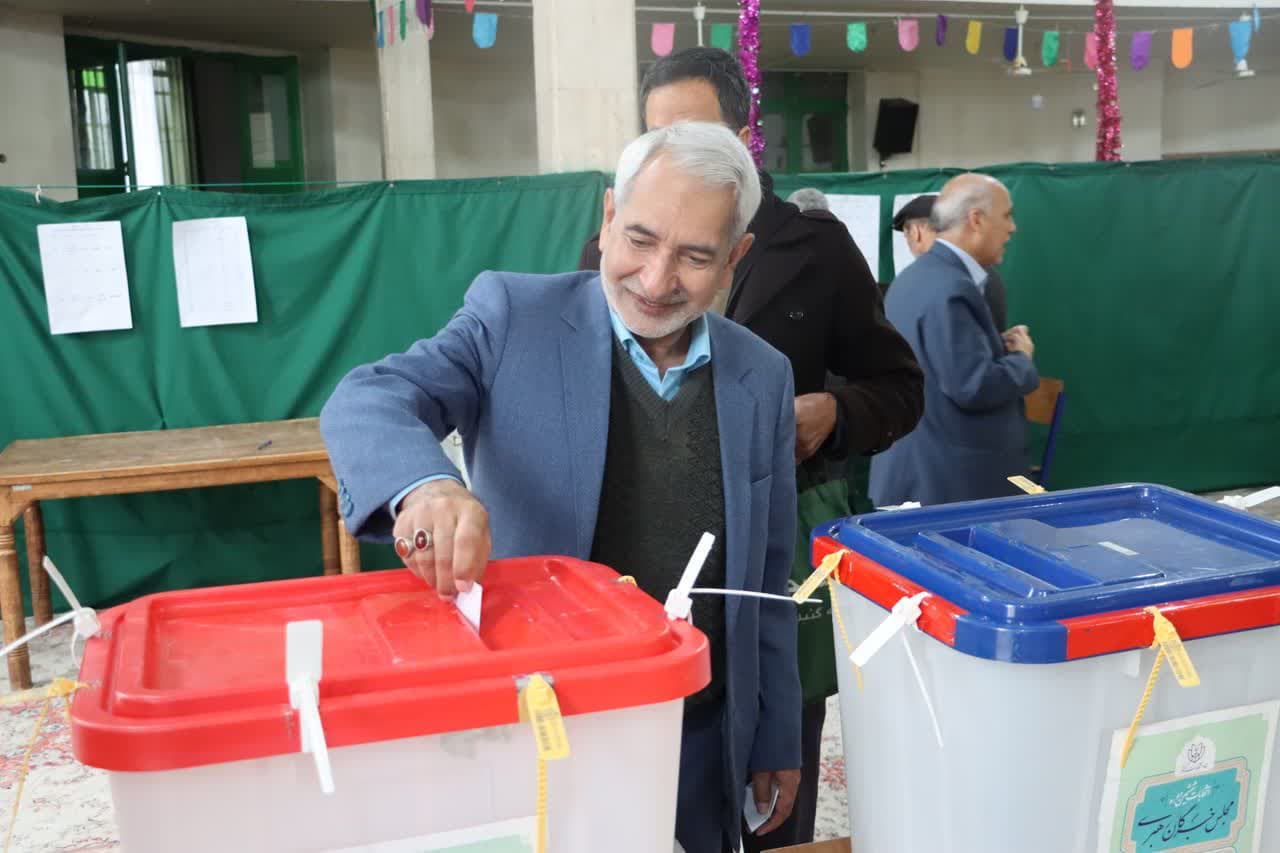 پیام قدردانی حاج محمد شهرکی خیرگنبدی از حضور مردم در انتخابات