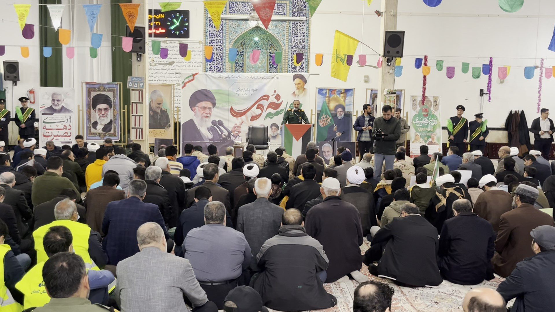 حضور مسئولین و مردم ولایتمدار گنبدکاووس در مراسم باشکوه گرامیداشت حماسه ۹ دی+ویدیو