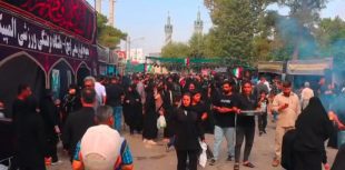 بازدید شهردار و اعضای شورای اسلامی شهر از موکب های مسیر پیاده روی اربعین گنبد+ویدیو