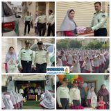 همراهی فرزند شهید سوسرائی از منزل تا مدرسه در گنبدکاووس