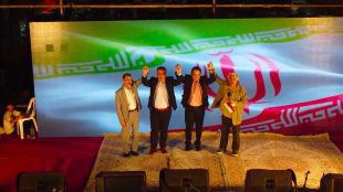 جشن بزرگ خیابانی مهمانی امت احمد+ویدیو