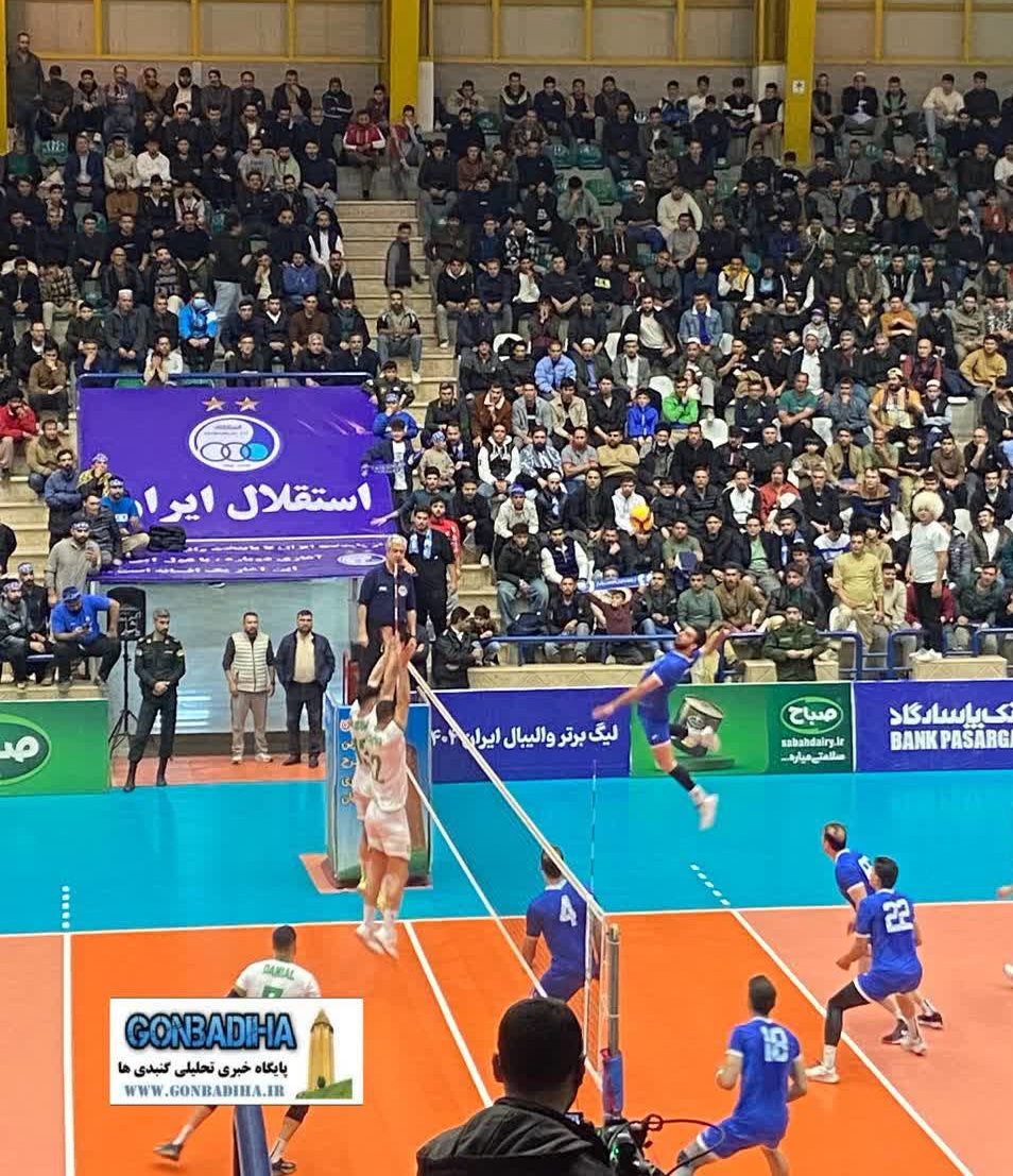 شکست استقلال در سالن المپیک/ اعتراض هواداران گنبد به عملکرد تیم