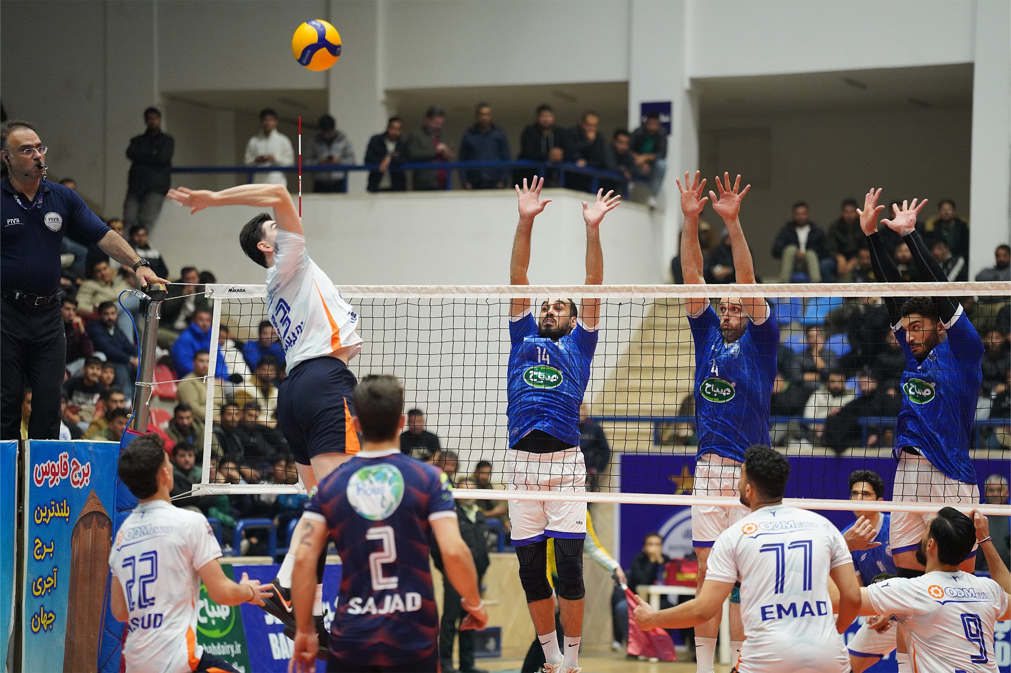 پیروزی ارزشمند استقلال گنبد و صعود دو‌پله‌ای در جدول لیگ برتر والیبال