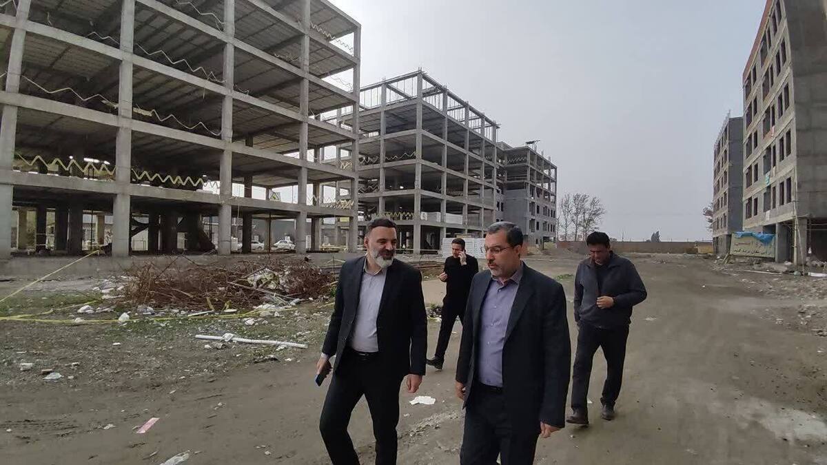 پیشرفت ۵۶ درصدی پروژه ۲۱۰ واحدی نگارستان گنبدکاووس