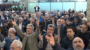 برگزاری پرشور دعای ندبه با حضور مردم گنبد کاووس