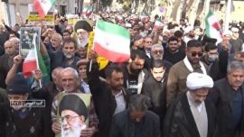 راهپیمایی ضد آمریکایی و ضد اسرائیلی مردم گنبدکاووس