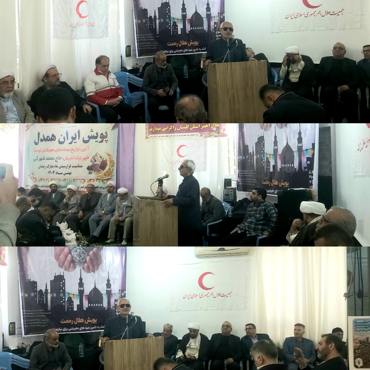 توزیع بستههای معیشتی ماه رمضان در گنبدکاووس؛ حاج محمد شهرکی بر «شفافیت» و «صیانت از انگیزه خیرین» تأکید کرد